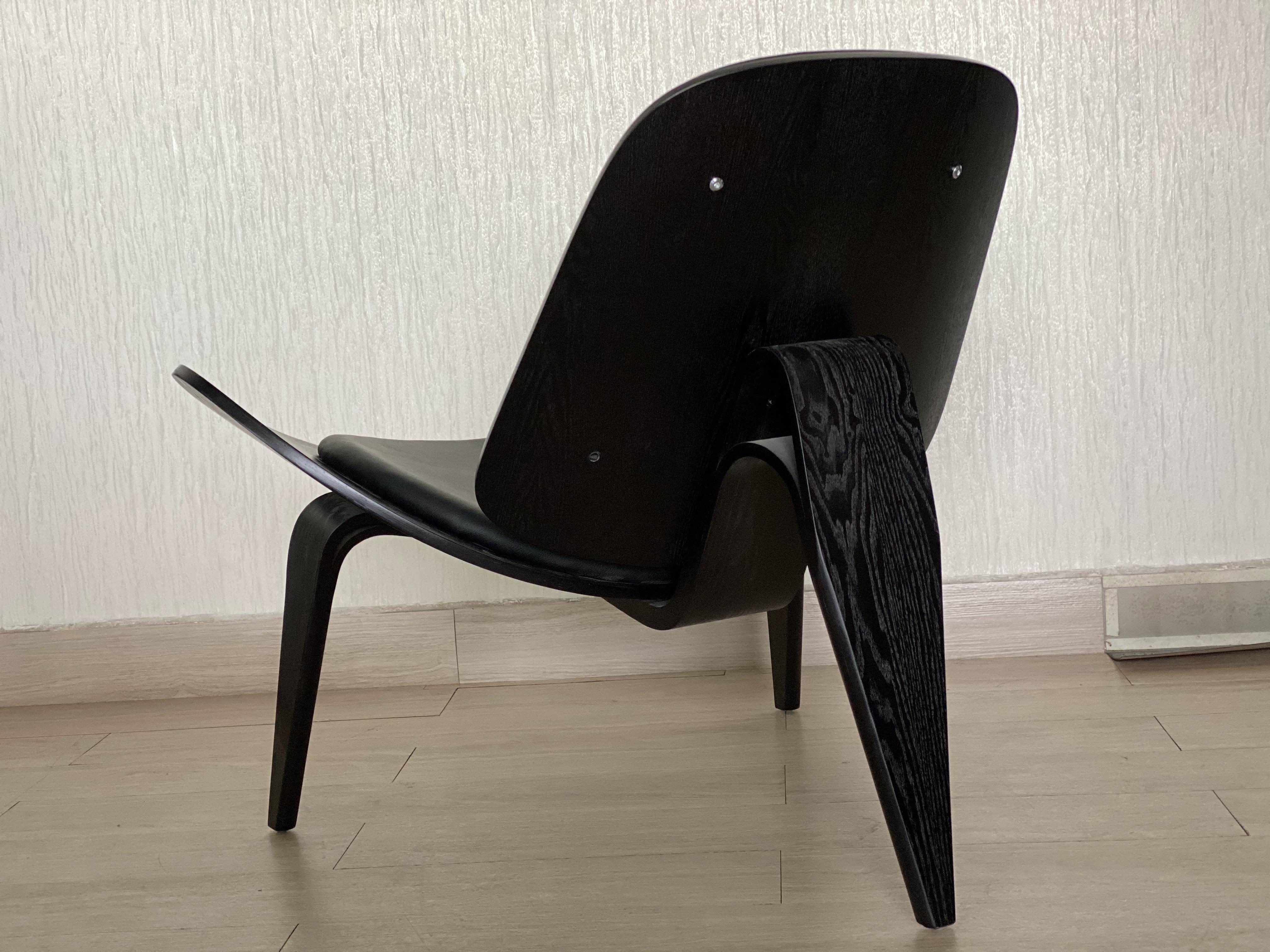 Shell Fabric Armless Chair