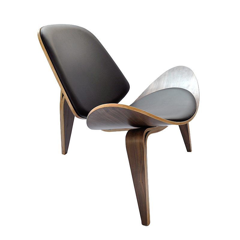 Shell Fabric Armless Chair