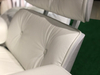 Eames Lounge Chair with white PU,white wood