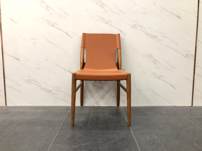 chair with leather