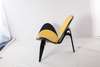 Shell Fabric Armless Chair