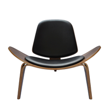 Shell Fabric Armless Chair